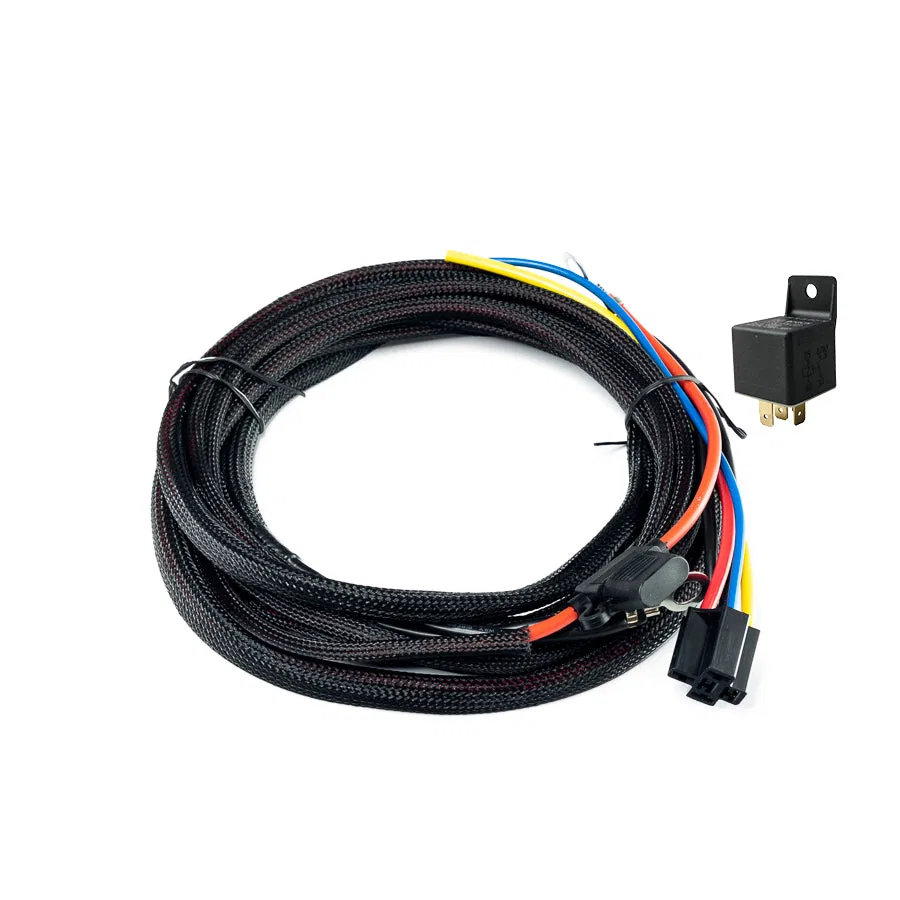 FPHWK-10-HD – DEATSCHWERKS Fuel Pump Wiring Harness, High Current Universal Kit To Hardwire Fuel Pump To Battery 6 Fe...
